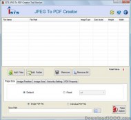 JPG to PDF Conversion screenshot